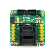  STM32 QFP48 programming block Test block Online programming block can be matched with EP968 ST-LINK V2