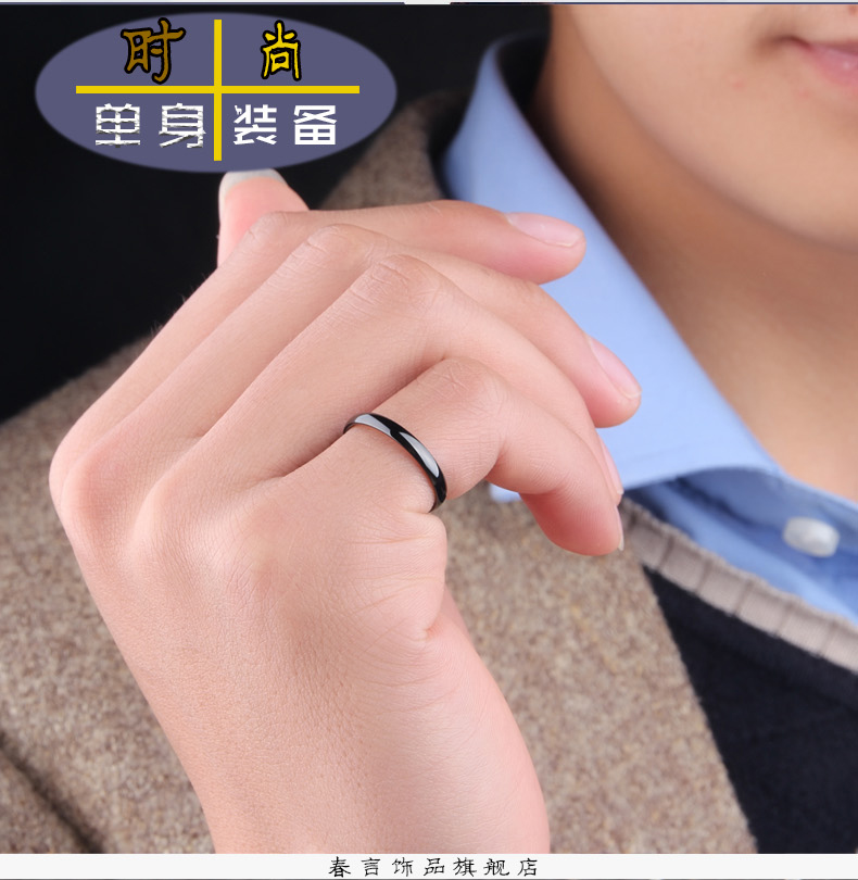 Bague homme en Acier au titane - Ref 3086910 Image 10