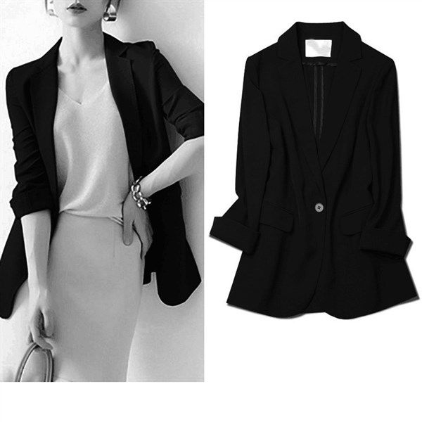 Plus size ຂອງແມ່ຍິງ Korean style mini suit jacket 2024 new loose temperament 200 pounds fat MM thin suit top