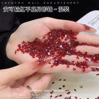 100 маленьких алмазов с плоским дном в бис