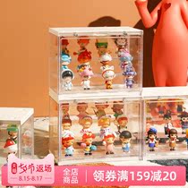Bubble Mart Blind Box Storage Display Stand Hand Lego Transparent Dust Model Display Cabinet Acrylic Dormitory