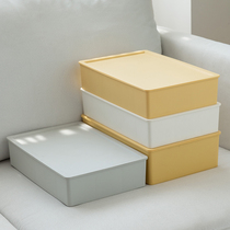 Underwear storage boxed socks underwear bra finishing box home dormitory wardrobe drawer type storage artifact