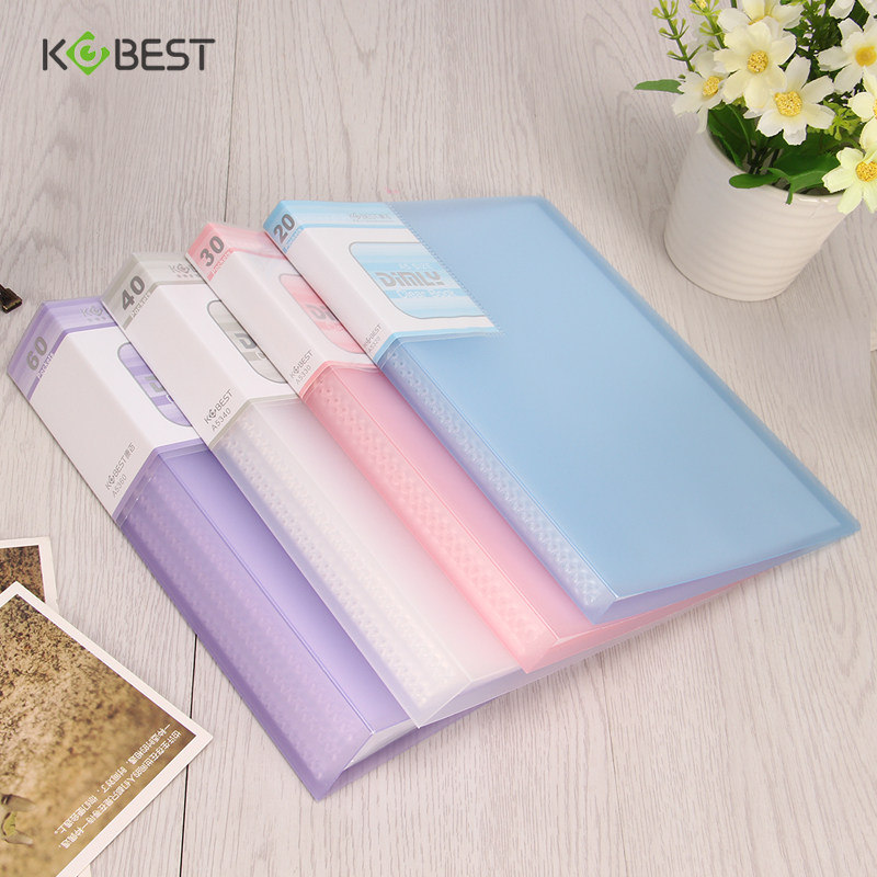 Cong 100 b5 folder student with a5 information book multilayer transparent insert-sheet bag sheet of sheet music for the collection of office paper