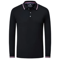 Черный лонгслив