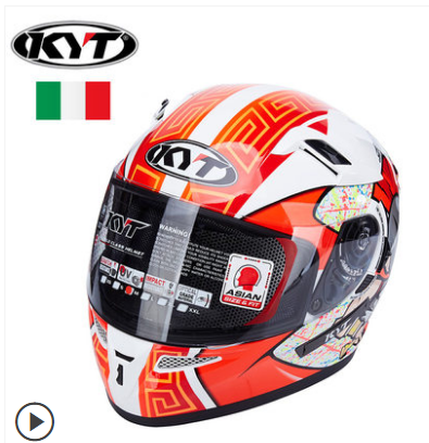 Hard hat full helmet motorcycle helmet KYT K2 RIDER series motorcycle racing double lens knight riding