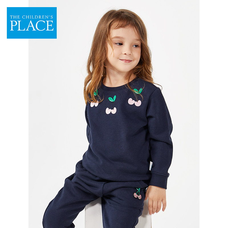 美国 The Children’s Place TCP绮童堡 春秋款 中小女童保暖卫衣 天猫优惠券折后￥39包邮（￥119-80）80~120码2色可选