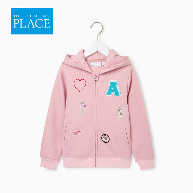 美国 The Children’s Place 2020新款 中大女童加绒保暖卫衣 天猫优惠券折后￥79包邮（￥219-140）110~160码3色可选