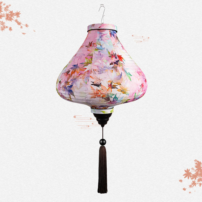 Umbrella Converse Ancient Wind Wire Drawing Lantern Handmade Cotton Fabric Printed Festival Dress Chinese Vintage Palace Light Custom Outdoor Waterproofing