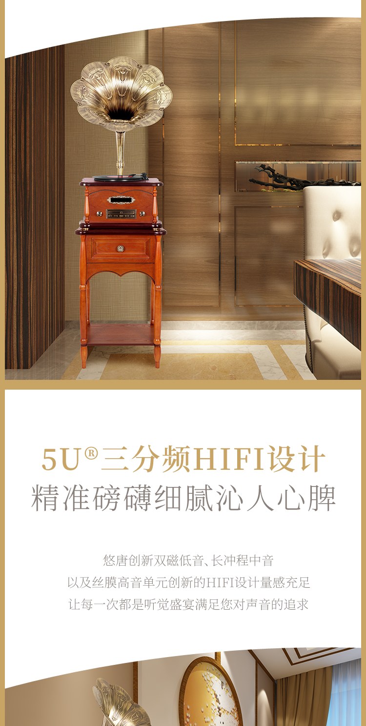 Bạn Tang F998 ghi đĩa vinyl máy ghi âm Vintage gỗ retro máy ghi âm phòng khách đồ trang trí âm thanh 	máy nghe nhạc đĩa than tiếng anh	