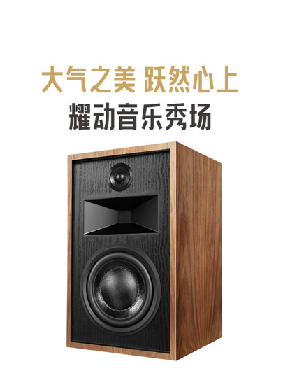 Youtang T701 Audiophile-Grade Bookshelf Speakers Hifi Home Three-Way Tweeter 8inch Horn Passive Speakers
