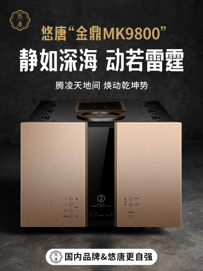 Послеусилительный усилитель Youtang MK9800, класс А, полностью симметричный, высокомощный, мостовой монофонический усилитель Hi-Fi класса для аудиофилов.