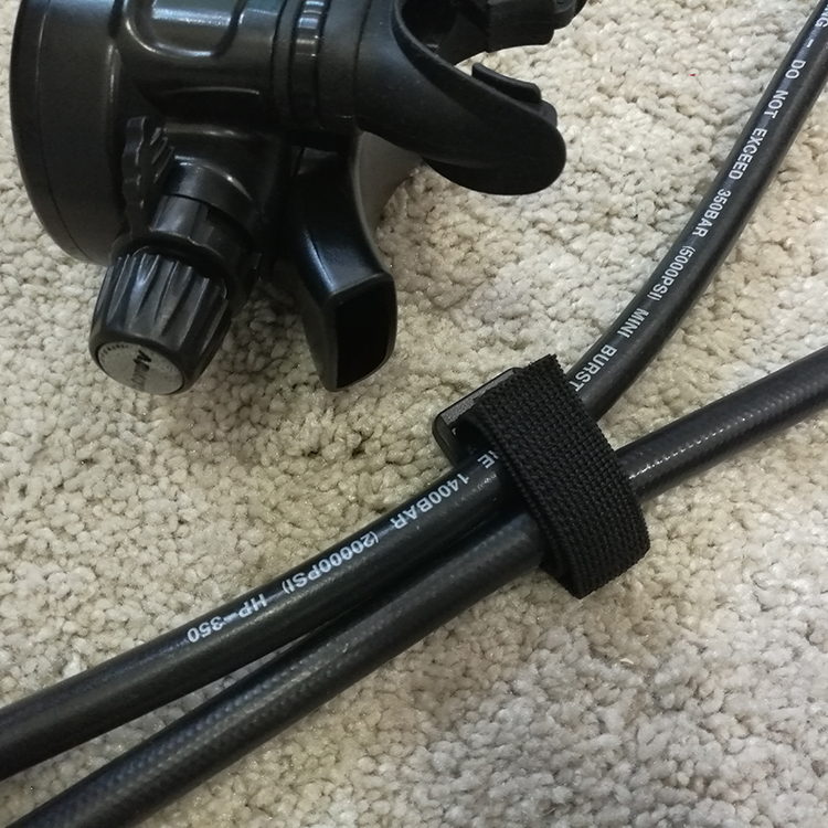 GearPro Diving Regulator Line Strap Magic Patch Strap Regulation Type Low Mid High Pressure Tube Ligation