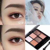  Comprehensive eyeshadow palette ins super hot ground color pearlescent matte non-take-off makeup Stage performance makeup affordable students