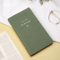 Notebook book small cute mini notepad portable small pocket hand book Simple ins Wind learning plan Punch table self-discipline efficiency manual portable record book Girl money