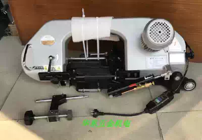 Taiwan multifunctional sawing machine small metal woodworking band saw machine household electric cutting machine 10 inch metal band saw machine