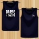 Mùa hè vai không tay áo thun nam XL cotton rộng thể thao vest béo vest vest bóng rổ - Áo vest cotton khoác vest nữ