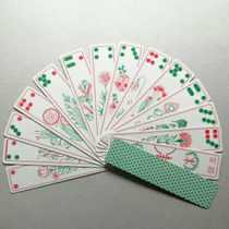 Sky Lux cartes 132 pièces de cartes mahjong Strip Sichuan Cards Local Playing Card Fabricant Direct