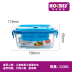cặp lồng cơm giữ nhiệt Lò vi sóng lò sưởi kính cường lực hộp ăn trưa niêm phong giòn nhỏ hộp ăn trưa hình chữ nhật hộp cơm trưa - Hộp cơm điện sưởi ấm hộp cơm hâm nóng bằng điện Hộp cơm điện sưởi ấm