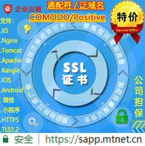SSL Certificate COMODO Pan Parsing Positive Wildcard https Anti-hijacking TLS Android IOS Applet