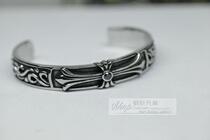 Brand original Heihao stone palace flower cross titanium steel bracelet Quan Zhilong Nicholas Tse same style