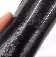 Яркая углеродная сталь металл черный 1,52*1 метр