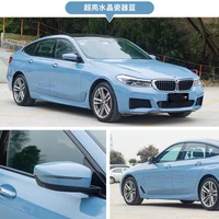 Кристаллический фарфоровый фарфоровый синий цвет 1,52*18 метров