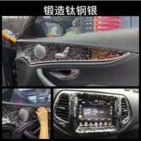 Яркая трехмерная углеродистая сталь и серебро 1,52*1 метра