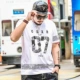 Mùa hè 2018 mới size lớn tay áo ngắn nam chất béo cộng với phân bón tăng T-shirt cotton lỏng nửa tay áo giản dị Áo thun nam tay ngắn
