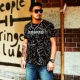 Mùa hè 2018 mới size lớn tay áo ngắn nam chất béo cộng với phân bón tăng T-shirt cotton lỏng nửa tay áo giản dị Áo thun nam tay ngắn