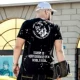 Mùa hè 2018 mới size lớn tay áo ngắn nam chất béo cộng với phân bón tăng T-shirt cotton lỏng nửa tay áo giản dị Áo thun nam tay ngắn