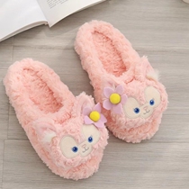 Lena Belle Slippers Linna Bells Cotton Slippers Son Little Fox Plush Cute Warm Winter Cotton Tug Woman