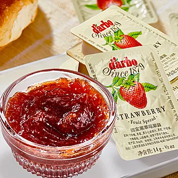 darbo德宝草莓果酱14g*20粒