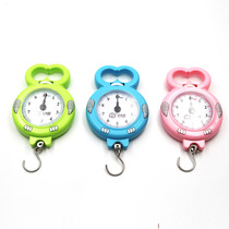 Primary and middle school students physics and mathematics experiment teaching spring scale portable weighing 10KG portable with Hook scale