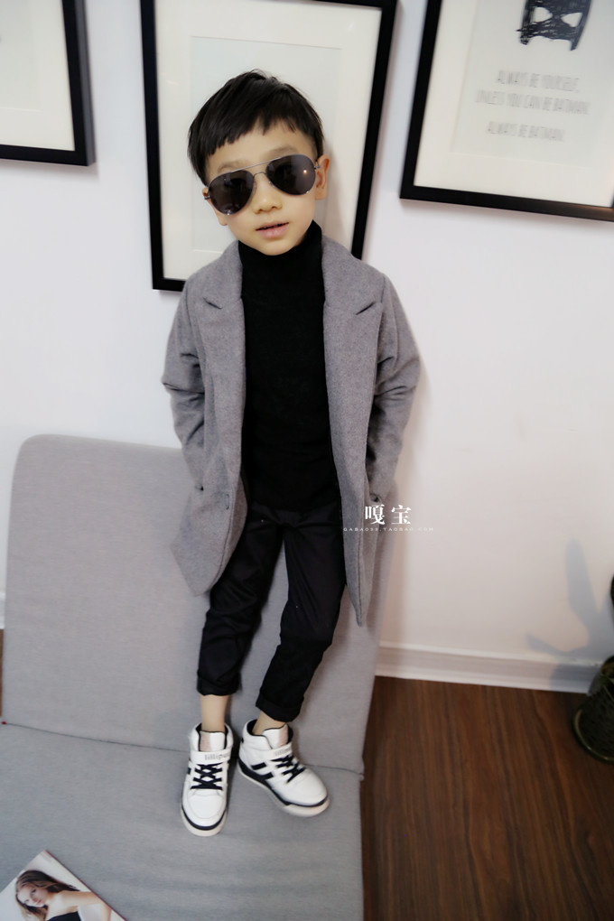 Manteau pour garcon en laine - Ref 2161351 Image 40
