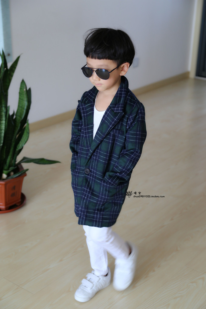 Manteau pour garcon en laine - Ref 2161351 Image 45