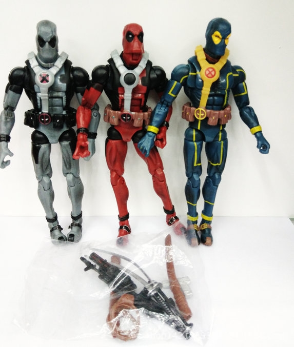 Làm thủ công Marvel X-Men X-MAN6-inch Người phục vụ chết di chuyển 2 DEADPOOL 3 tùy chọn - Capsule Đồ chơi / Búp bê / BJD / Đồ chơi binh sĩ búp bê giấy chibi