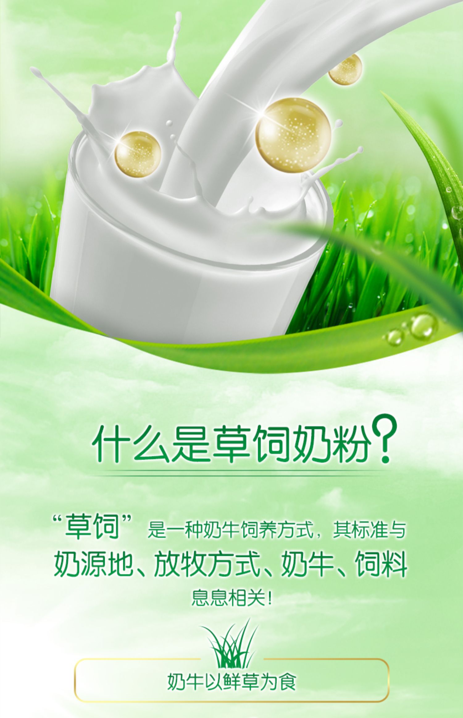 【伊利】新西兰原装进口脱脂奶粉1kg袋