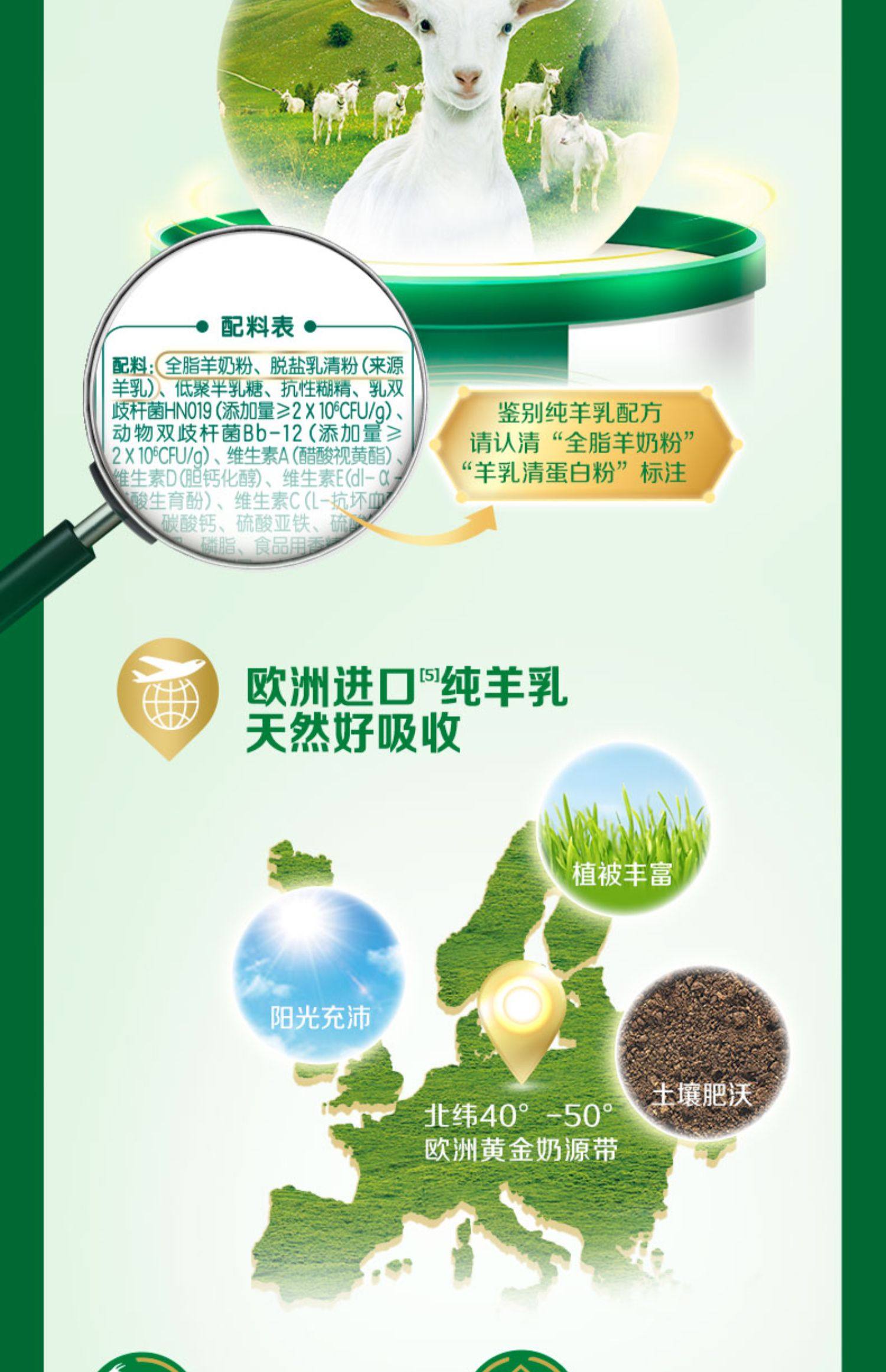 【中国直邮】伊利  倍畅羊奶粉   盒装便携袋装   154g