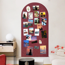 Felt Wall Patch Vaulted Photo Wall Soft Plank Wall Decoration Felt Board Poldored Living Room Background Wall Notice