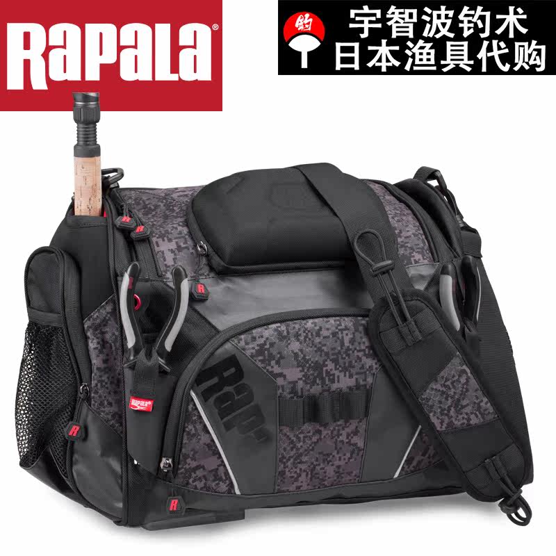 Rapala Leberle City Fishing Messenger Bag RUMB Single Shoulder Satchel Fishing Gear Containing Bag Portable Lujah Bag