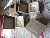 Big discount is coming full of 30 printed stone seal brocade box 4 5*6*7 Linen