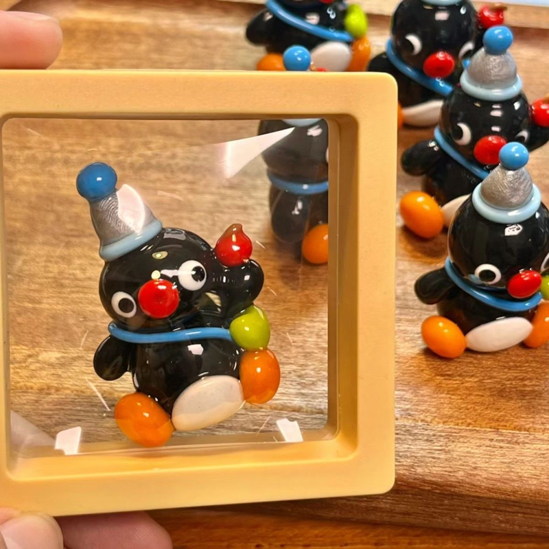 Penguin Family Pingu Resin Clay Pendant Cute Blue Backpack Penguin DIY Finished Product Girl Pendant Keychain Penguin Family Pingu Resin Clay Pendant Cute Blue Backpack Penguin DIY Finished Product Girl Pendant Keychain