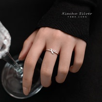 The new tide of luxury and luxury niche design opening adjustable ring ring in 2022