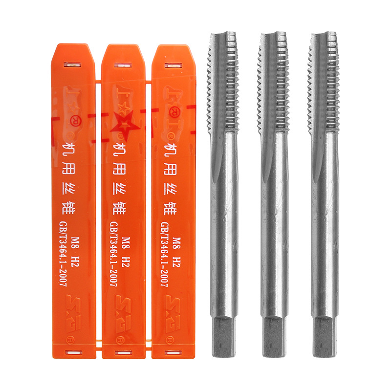Original upper machine screw tap coarse tooth straight groove screw tap M2M3M4M5M6M8M10M12M14M16M18