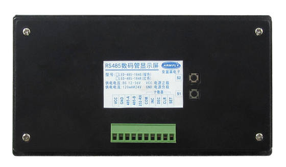산업 등급 RS485 디지털 튜브 디스플레이 4 비트 1.8 인치 모드 버스