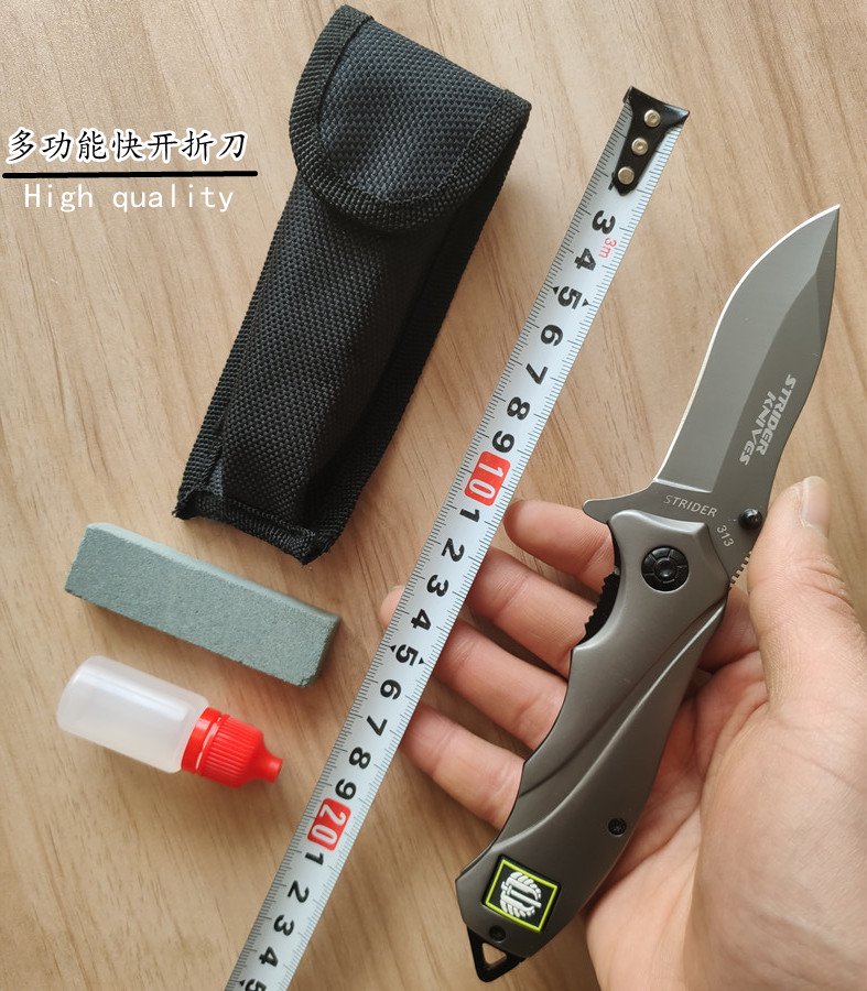 American Self-Lock Cold Steel Swordfish Tactical Quick Open Defense Carry-on Outdoor Classic Real Knife Anti-Body Folding Cutter