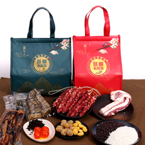 Cijia Dumplings Dragon Boat Festival Gift Box Big Meat Dumpling Fresh Meat Dumpling Double Egg Yolk Meat Dumpling Plum Dried Vegetable Meat Dumpling Gift Box Group Purchase