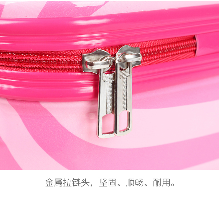 Phim hoạt hình trẻ em xe đẩy trường hợp nam và nữ học sinh trẻ em 18 inch mật khẩu vali hành lý vali phổ quát bánh xe lên xe vali sz 24