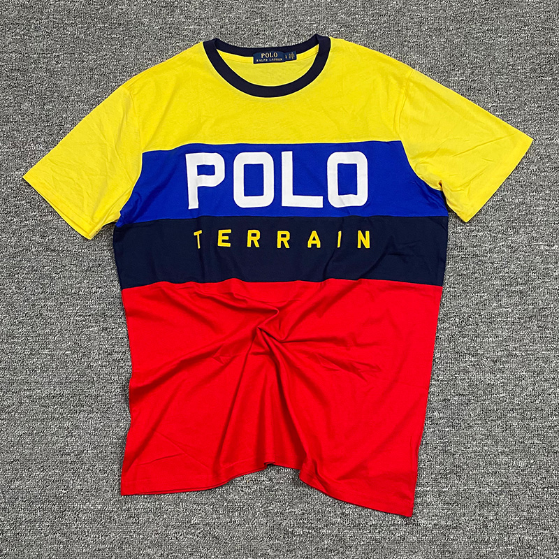 R Men's color-dressing cotton round neck comfortable simple short-sleeved T-shirt T-shirt shirt Brothers