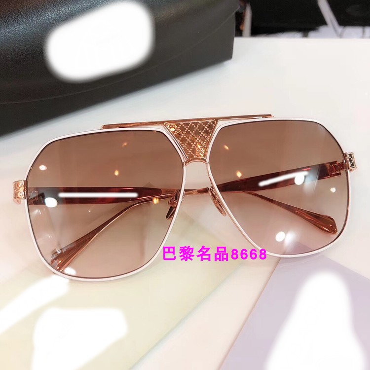 Figure 42020   fashion Foreign style veil Show thin personality Europe and America men and women Cool ultraviolet-proof Sunglasses   luxurious Sun glasses